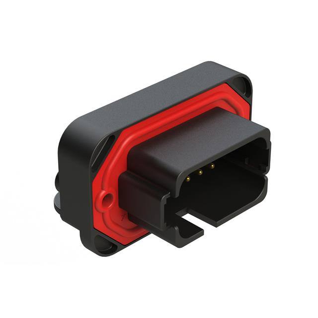 AT13-18PD-BM01BK Amphenol Sine Systems Corp  Embases à broches mâles